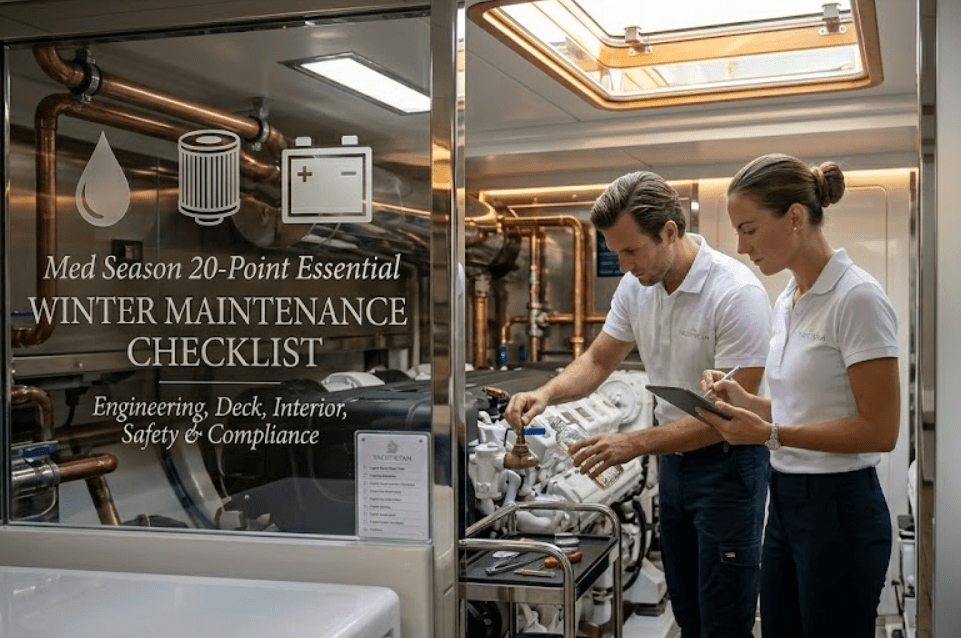 Ready for the Med Season? Your 20-Point Essential Winter Maintenance Checklist