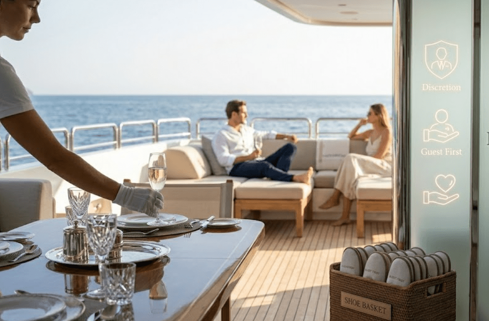 Soft Skills, Hard Service: The Unwritten Rules of Yacht&nbsp;Etiquette